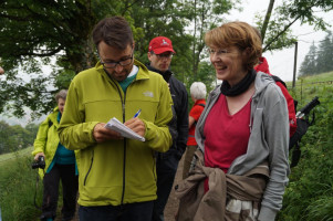 Ulrike Bahr beantwortet Fragen von Sebastian Grauvogel vom Miesbacher Merkur.