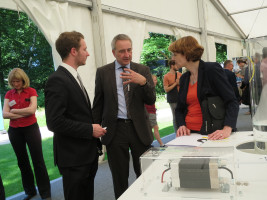 Erläuterungen am gemeinsamen Stand von GP Joule und KUMAS