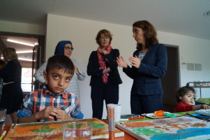 In ihrer Heimatstadt Hamburg ist Aydan Özoğuz Schirmherrin der dortigen Stadtteilmütter.