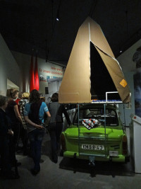 Führung durch die Dauerausstellung "Alltag in der DDR", Museum in der Kulturbrauerei (Foto Angelika Lonnemann)